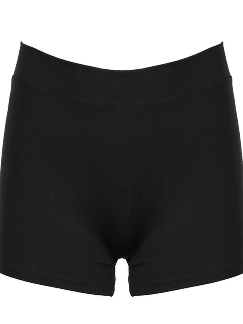 Women's High Waist Ruched Shorts - Casual and Comfortable Lounge Wear for Summer